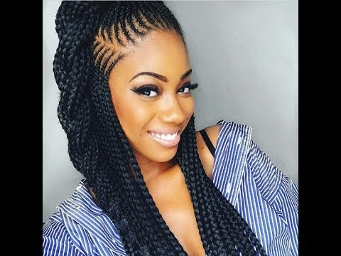 2018 Braided Hairstyles : Awesome Braids Ideas - YouTube