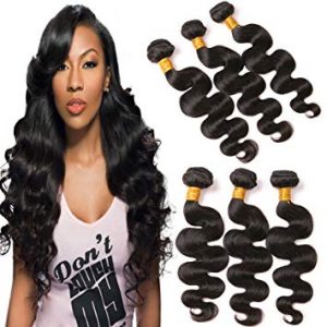 Amazon.com : Brazilian Hair 3 Bundles Body Wave 14 16 18 Inches