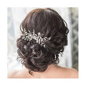 Amazon.com : Venusvi Wedding Crystal Hair Comb Bridal Hair