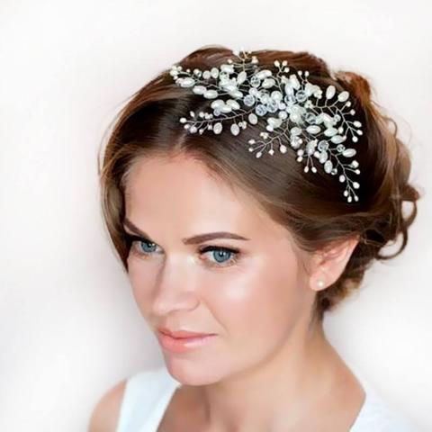 Imitation Pearl Bridal Hair Accessories Bridal Hair Combs Hairpin