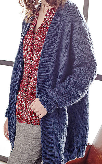 Easy Cardigan Knitting Patterns - In the Loop Knitting