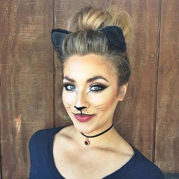 23 Pretty and Easy Halloween Makeup Looks | Halloween | Pinterest