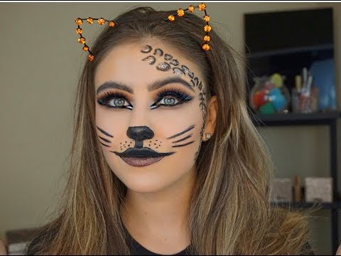 Glam Cat Makeup Tutorial | Marki Rochelle - YouTube