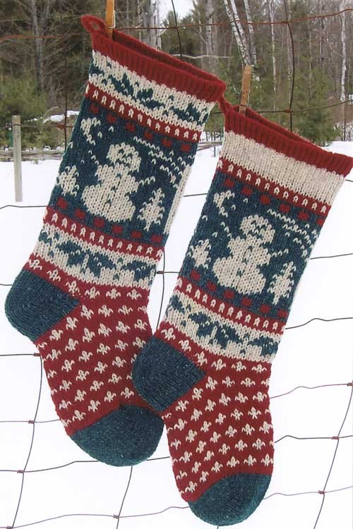 The best Christmas Stocking Knitting
pattern you can try