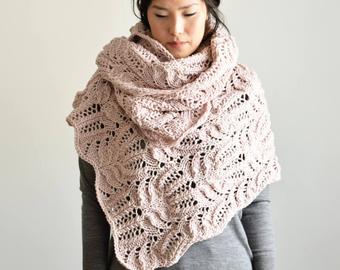 Chunky knit scarf | Etsy