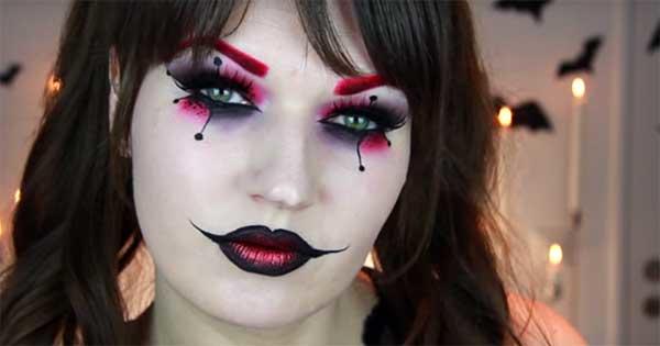 10 Cute 'n' Creepy Clown Makeup Ideas for Halloween | more.com