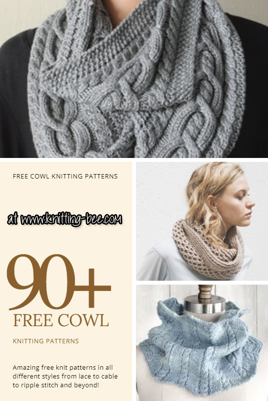 90+ Free Cowl Knitting Patterns You'll Love to Knit Up! (134 free