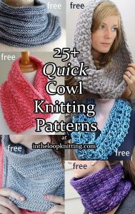 Stylish and warm cowl knitting pattern – fashionarrow.com