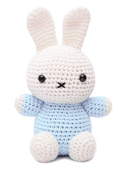 Amazon.com: Miffy Bunny Animal Handmade Amigurumi Stuffed Toy