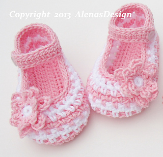 crochet design baby shoes