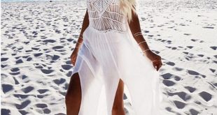 Boho Crochet Beach Dress u2013 Aria Voss