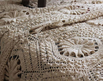 Crochet bedspread | Etsy