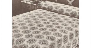 Crochet Bedspread Pattern Victorian Nosegay Bedspread on eBid