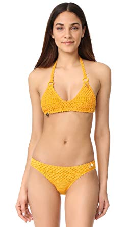Stella McCartney Womens Crochet Bikini Set at Amazon Women's