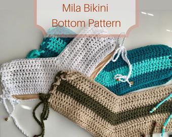 Crochet bikini pattern | Etsy