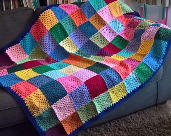 Crochet blanket | Etsy