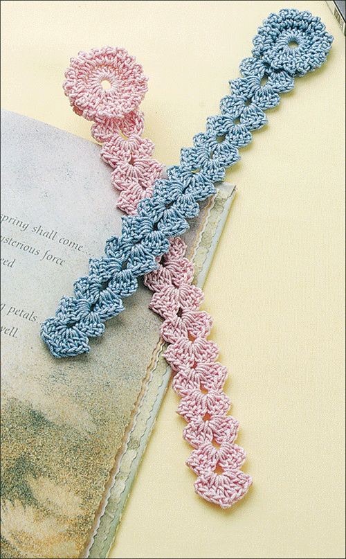 Easy Shell Bookmark pattern by Sue Childress | Elaine's Board