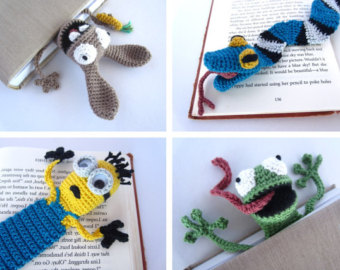 Crochet bookmark | Etsy