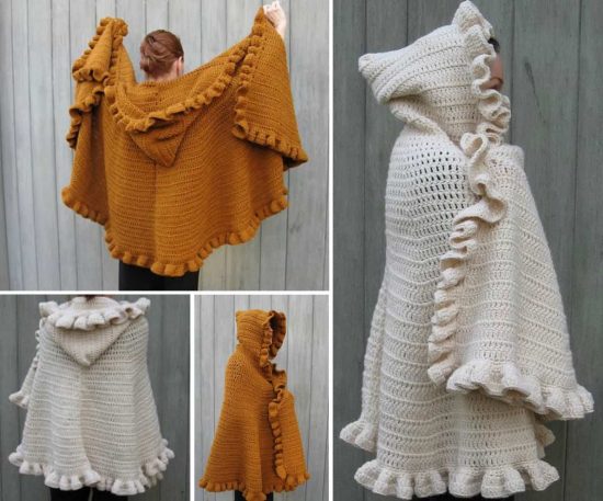 Hooded Cape Crochet Pattern Free You Will Love This Stunner