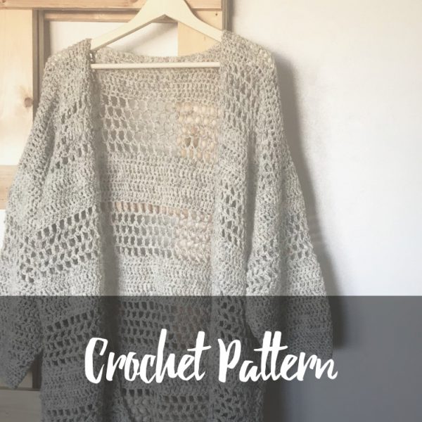 Hemlock Cardigan Crochet Pattern - Resources for Your Handmade Home