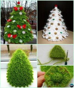 Crochet Christmas Tree Free Patterns for Holiday Decoration