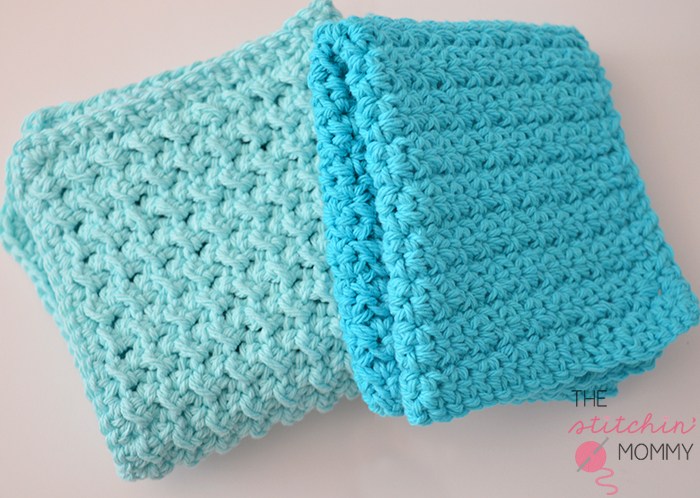 15 Free Patterns for Crochet Dishcloths/Washcloths - The Stitchin Mommy