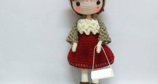 Crochet doll pattern / Amigurumi doll pattern PETUNIA | Etsy
