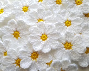 Crochet flowers | Etsy