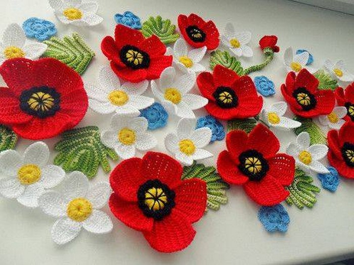 20 Stunning Crocheted Flowers u2013 1001 Crochet
