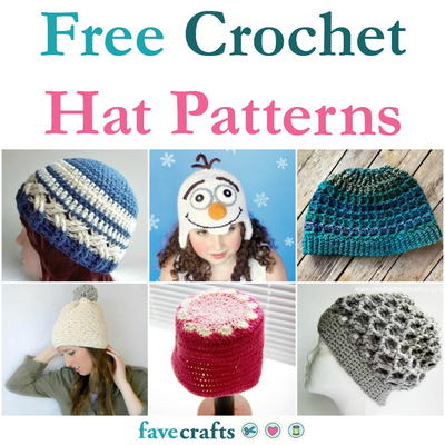 48 Free Crochet Hat Patterns | FaveCrafts.com