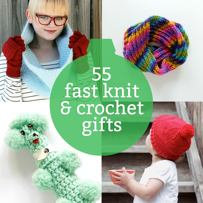 55 Last Minute Knit & Crochet Gift Ideas
