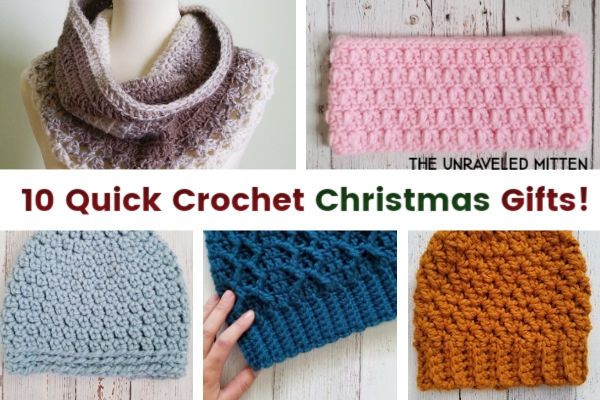 10 Quick Crochet Gifts to Make For Christmas This Year! | The