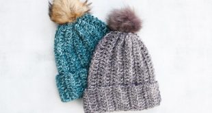 One Hour Free Crochet Hat Pattern for Beginners (+ Video Tutorial)