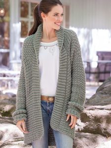 Crochet Cardigan & Vest Patterns - Zigzag Crochet Jacket