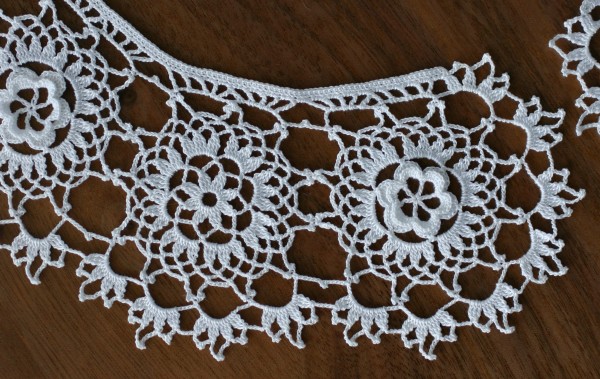 Free Irish Crochet Lace Collar Pattern