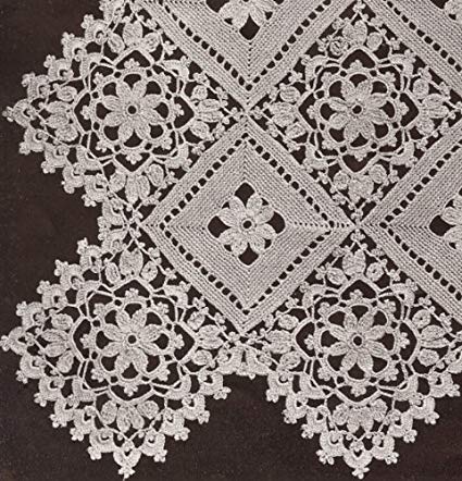 Amazon.com: Vintage Crochet PATTERN to make - Block Lace Motif