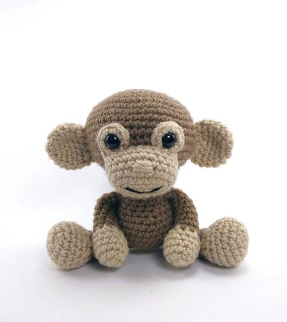 PATTERN: Martin the Monkey Crochet monkey pattern | Etsy