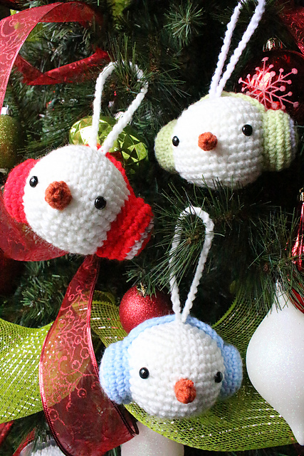 30+ Cute Free Crochet Christmas Ornaments Patterns To Decorate Your