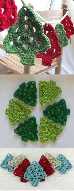 443 Best Crochet Ornaments images in 2019 | Holiday crochet, Yarns