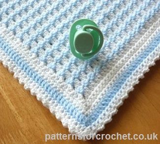 Blueberry Waffleghan | crochet | Pinterest | Crochet, Baby blanket
