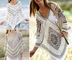 Beautiful Crochet Poncho Patterns That You Will Love | The WHOot