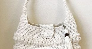 Crochet Purse with Tassel Pattern Easy by DeborahOLearyPattern