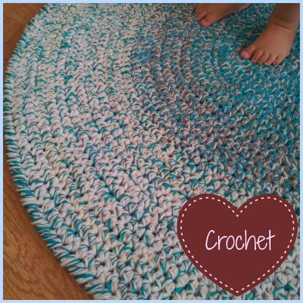 Crochet Round Rug ⋆ Look At What I Made