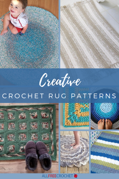 26 Creative Crochet Rug Patterns | AllFreeCrochet.com