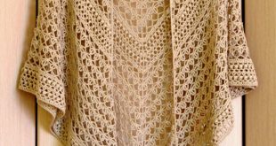 Crochet Shawl Pattern - Rings Of Lace Shawl Written Pattern
