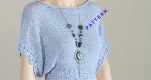 Hand knit/crochet top pattern Top tutorial Blouse pattern | Etsy