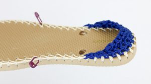 Crochet Shoes with Rubber Bottoms -- Free