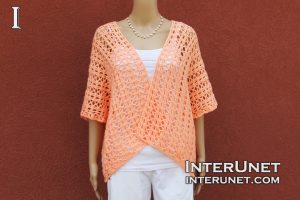 Crochet shrug pattern | interunet