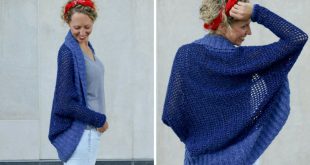Lightweight + Easy Crochet Shrug - Free Pattern - Make & Do Crew