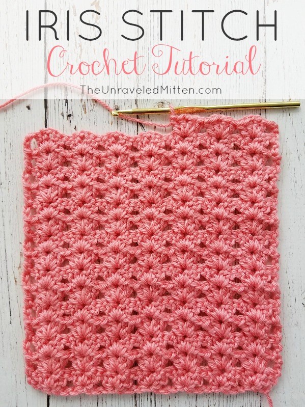 Iris Stitch Crochet Tutorial | The Unraveled Mitten